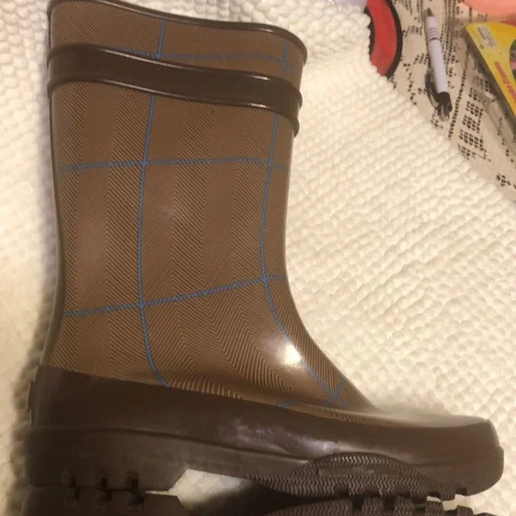 Sperry Rain Boots Rubber - Size 7M - Picture 6 of 8